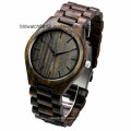 Antique Analog Promotion Quartz Gift Watch with Leather Band